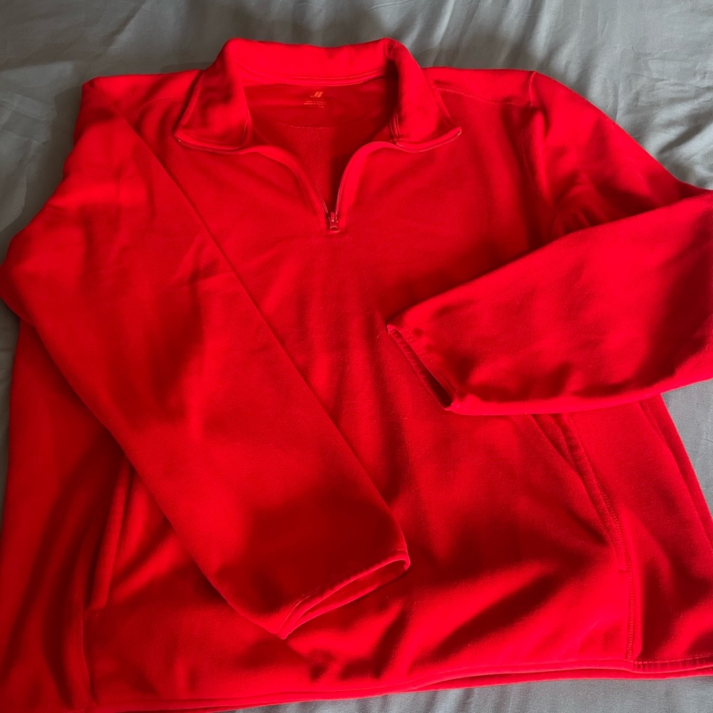 Men’s fleece 1/4 zip sweater